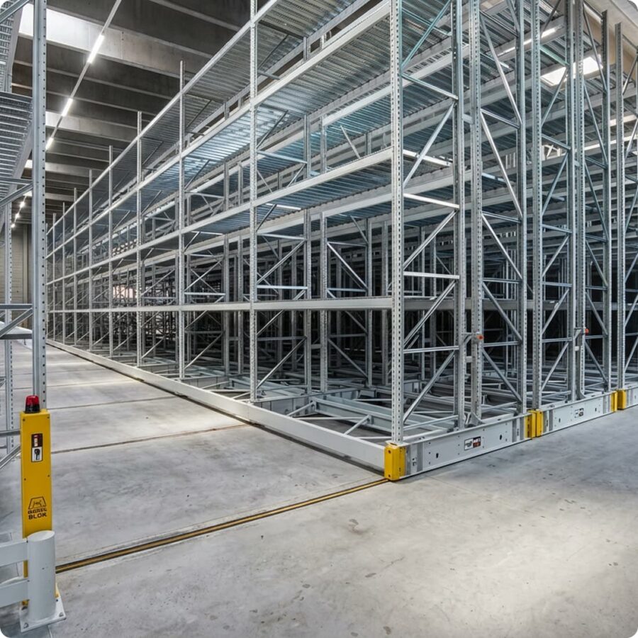 Scaffalature compattabili
